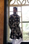 Black Sherwani with Kurta and Pant