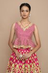 Pink Lehenga and Pelplum