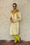 Sherwani with Kurta and Churidar